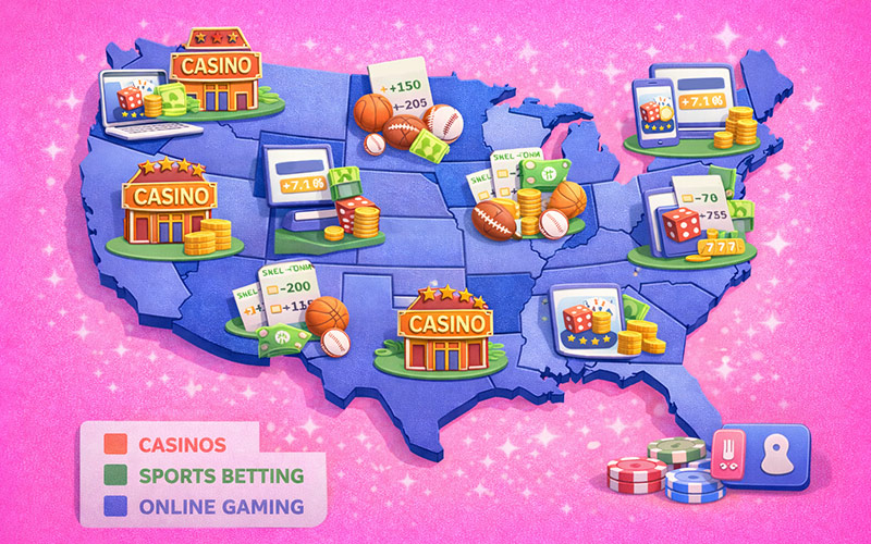 Growth of US gambling US gambling sector: reasons for growth