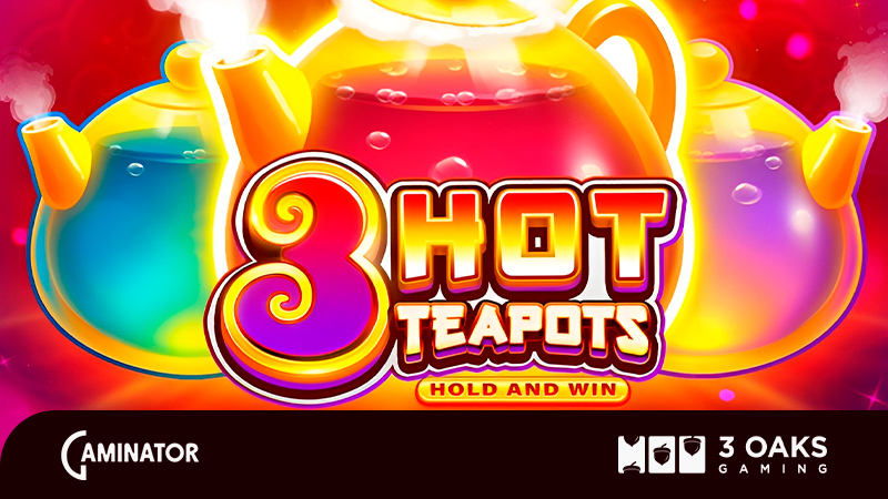 3 Hot Teapots: Hold and Win by 3 Oaks Gaming