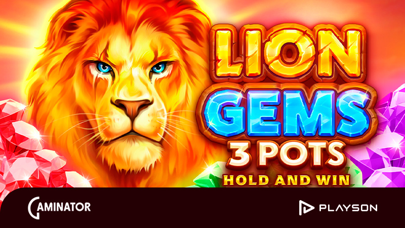 Lion Gems 3 Pots: Hold and Win from Playson