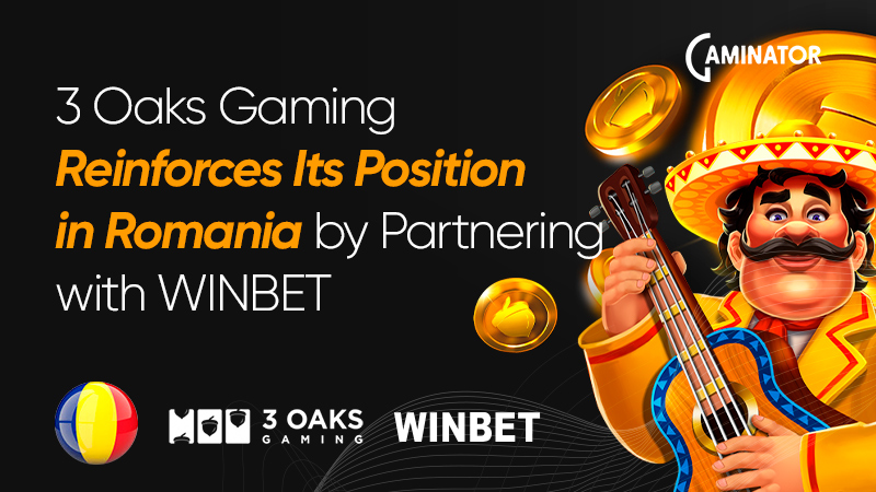 3 Oaks Gaming and WINBET collaborate in Romania