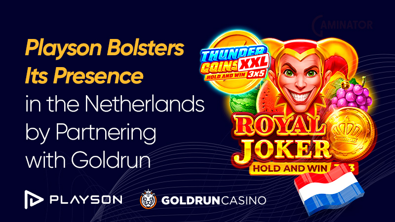 Playson and Goldrun collaborate in the Netherlands