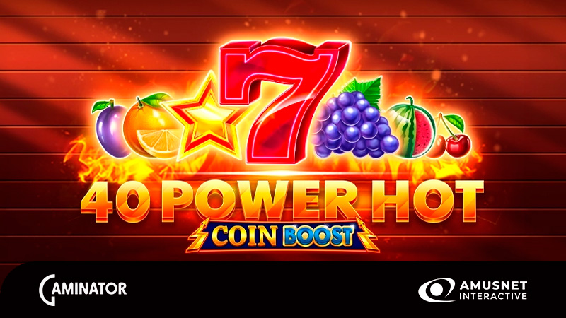 40 Power Hot Coin Boost by Amusnet