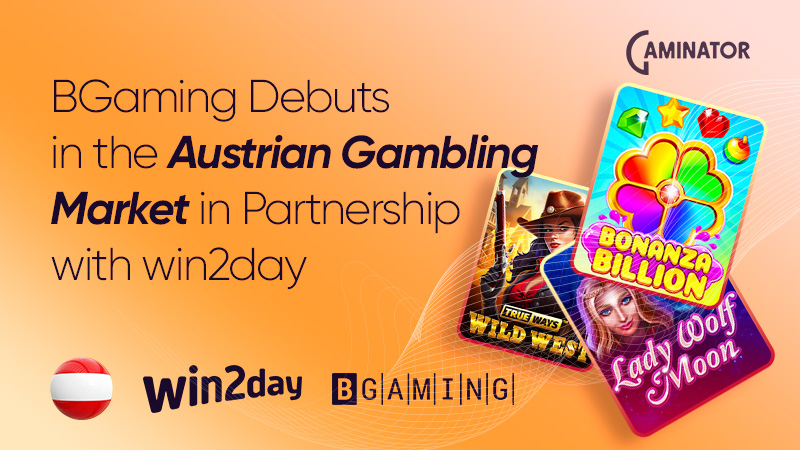 BGaming and win2day in Austria: content deal