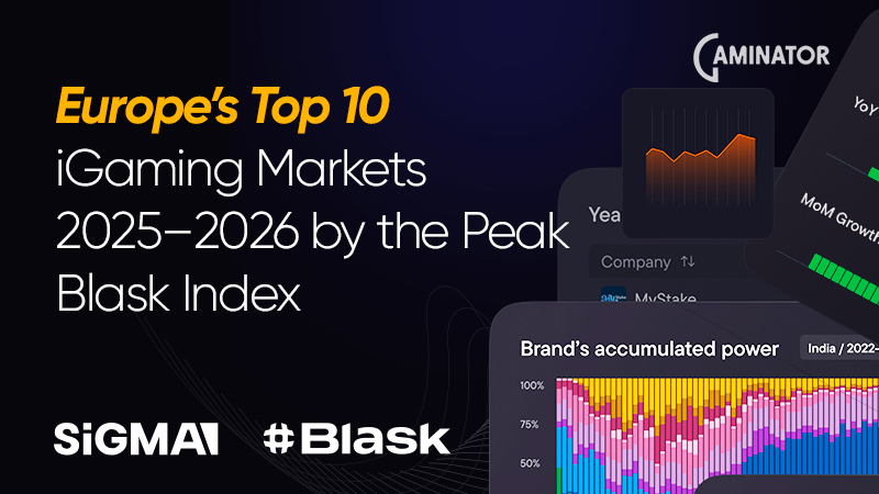 Top 10 European iGaming markets Top 10 European iGaming markets: Blask Index